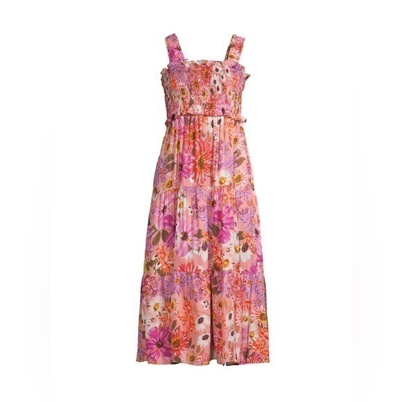 Rachel Parcell Dresses & Skirts - NWOT Rachel Parcell Floral Tiered Midi Dress